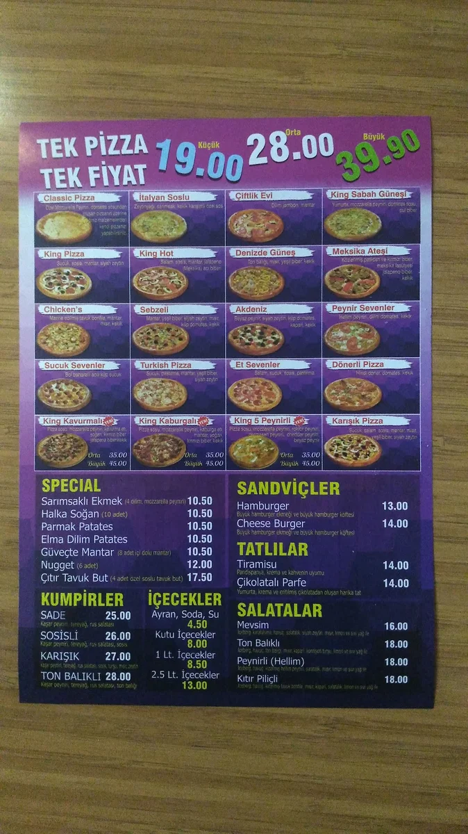 little king pizza - Görsel 7