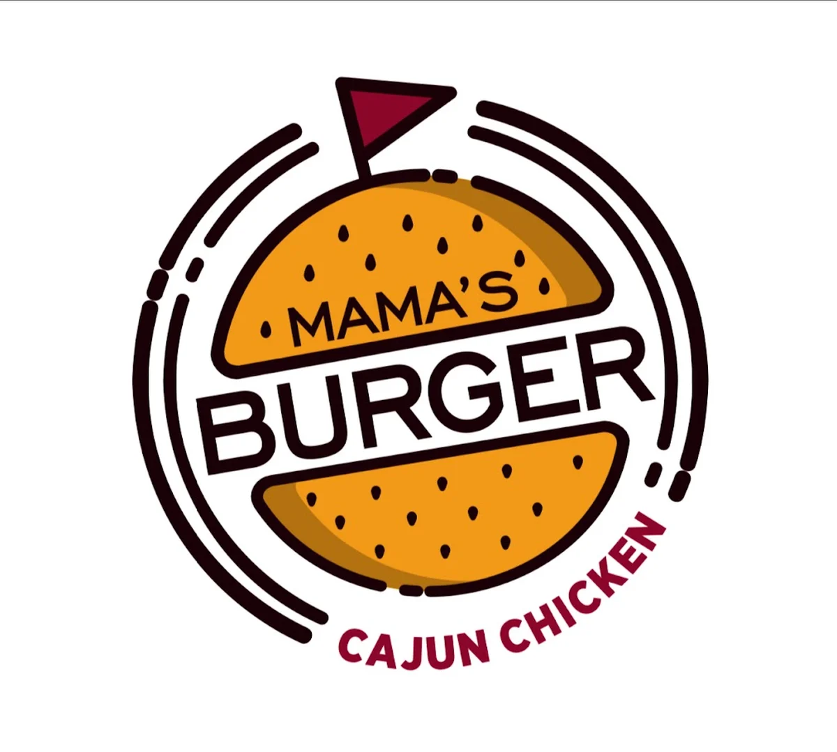 Mama’s Burger Park Cad - Görsel 1