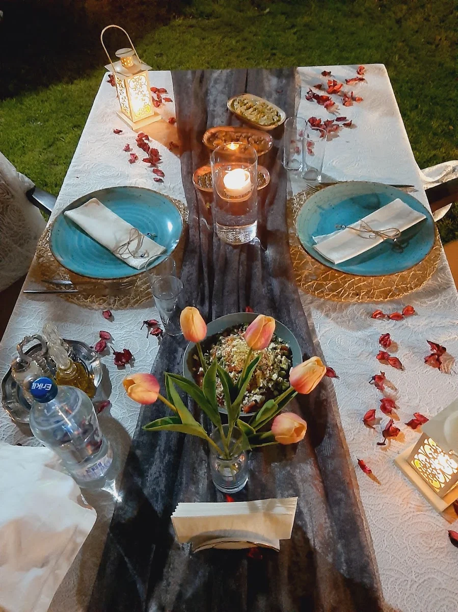 Eymir SCOPUS GARDEN RESTAURANT Kahvaltı, Kır Düğünü, Organizasyon - Görsel 2