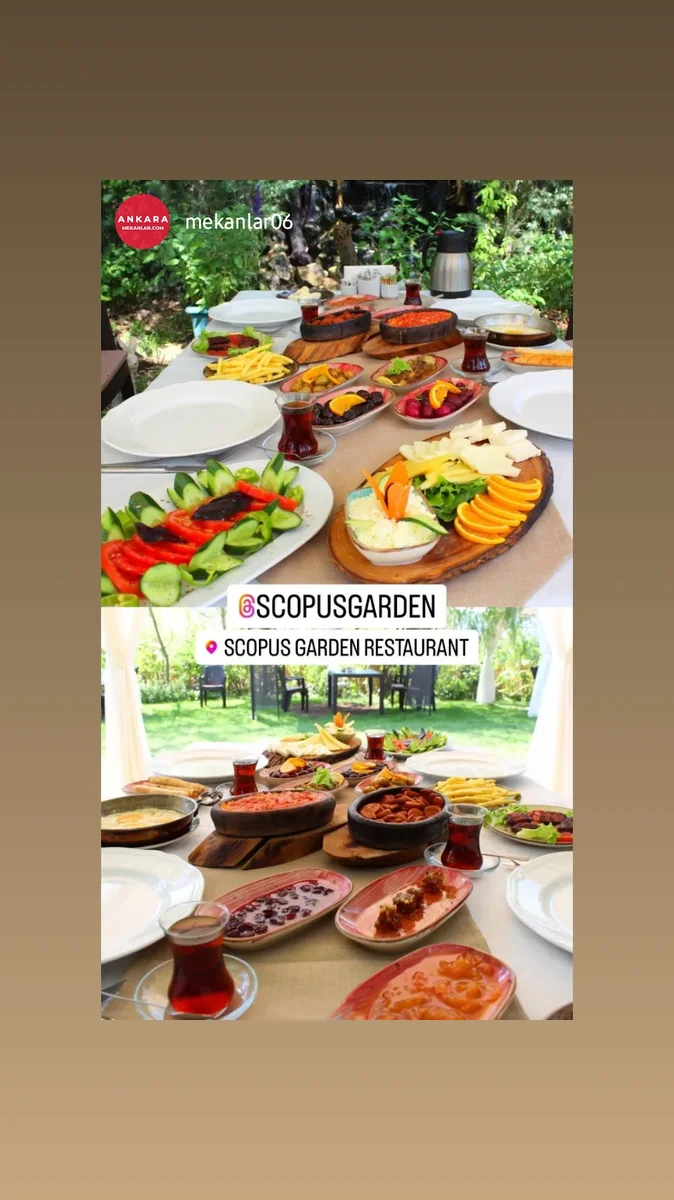 Eymir SCOPUS GARDEN RESTAURANT Kahvaltı, Kır Düğünü, Organizasyon - Görsel 8