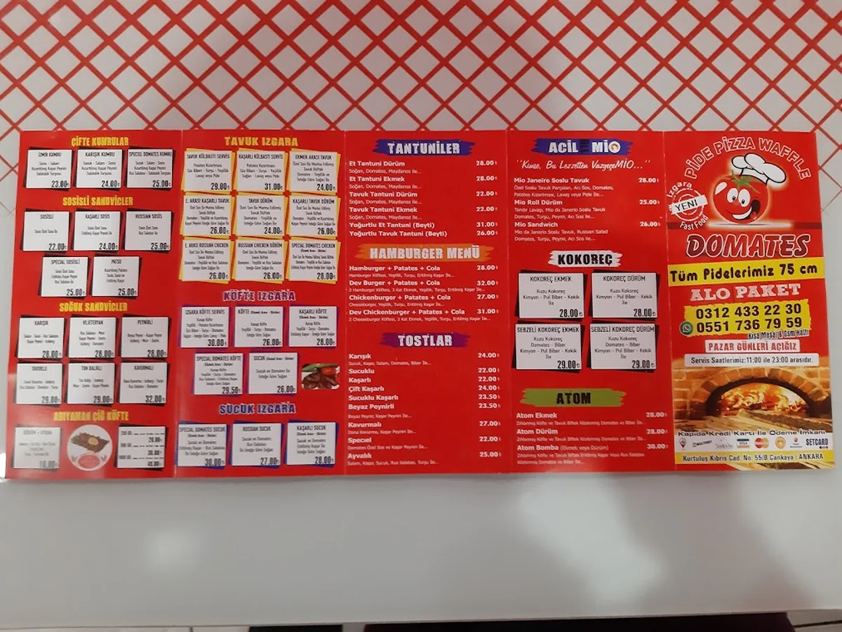 Domates Pide Pizza Waffle - Görsel 5