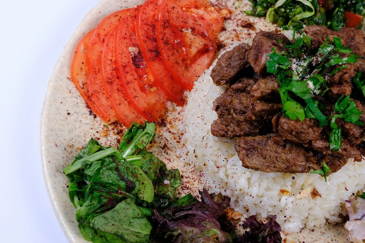 Doodle pizza hamburger falafel - Görsel 2