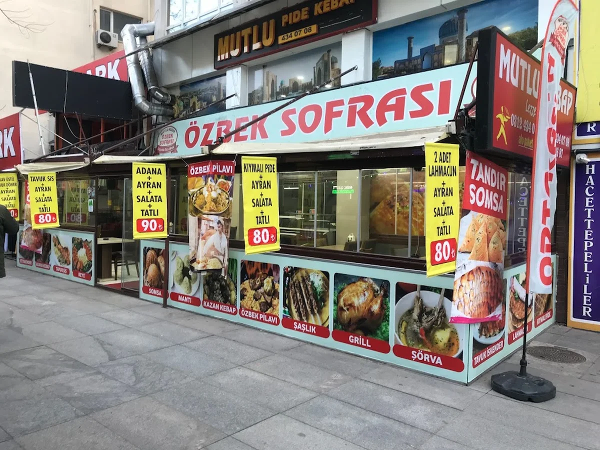 Özbek sofrası Ankara kizilay - Görsel 3