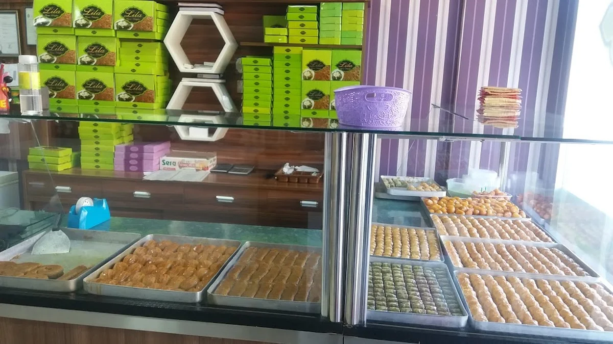 Lila Burmalı Kadayıfları - Görsel 1