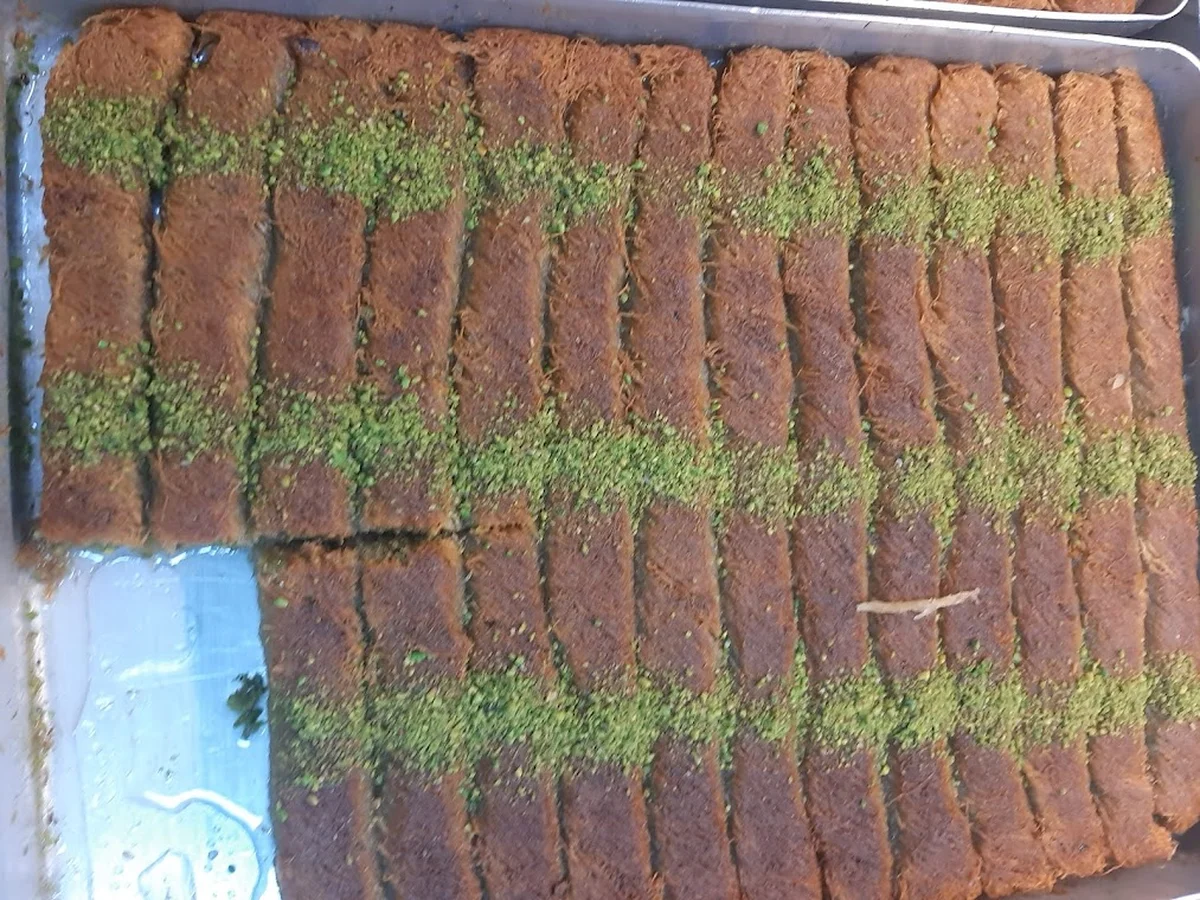 Lila Burmalı Kadayıfları - Görsel 9