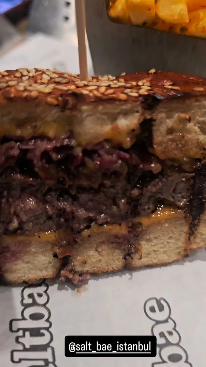 Saltbae Burger Istanbul Airport - Görsel 1