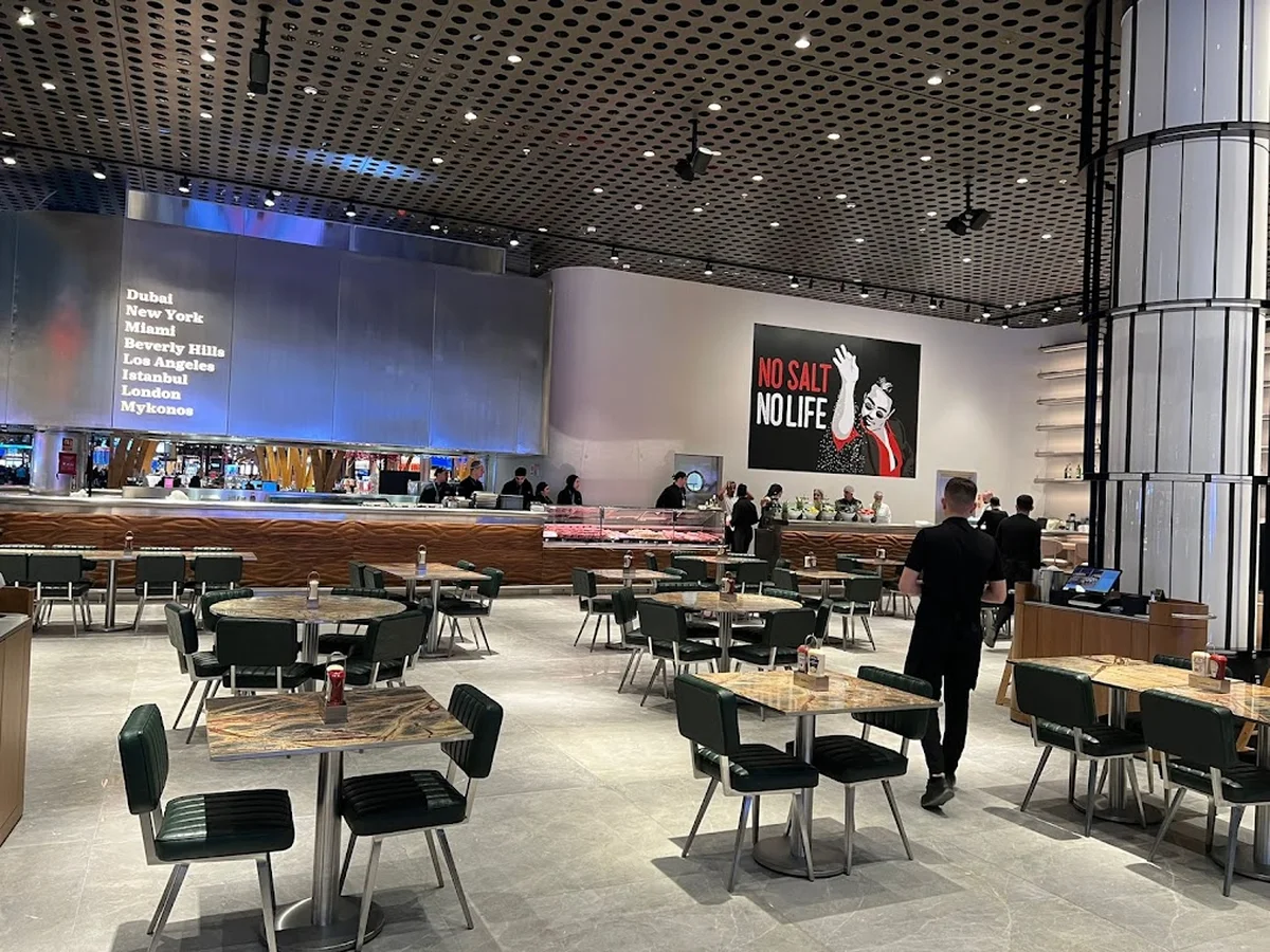 Saltbae Burger Istanbul Airport - Görsel 3