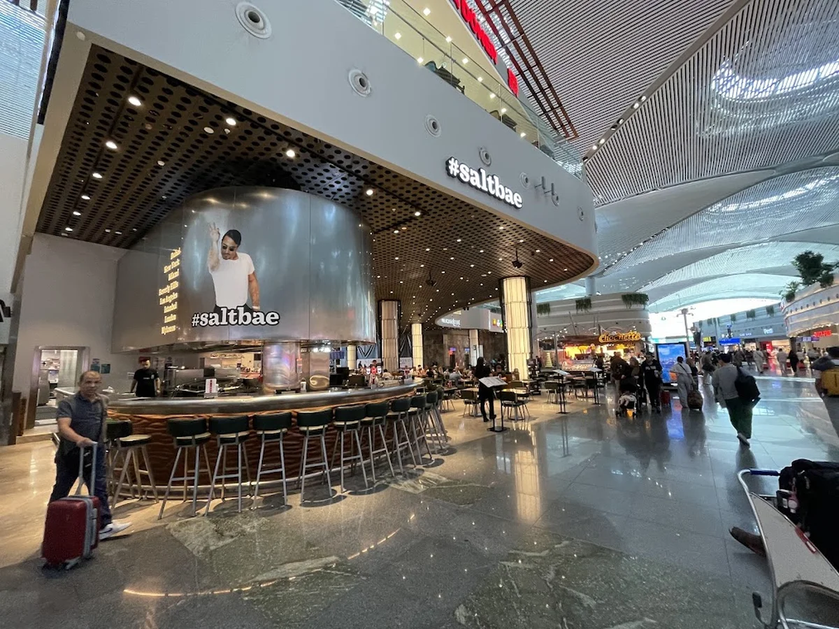 Saltbae Burger Istanbul Airport - Görsel 4