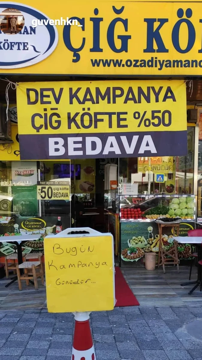 Öz Adıyaman Çiğ Köfte - Görsel 3