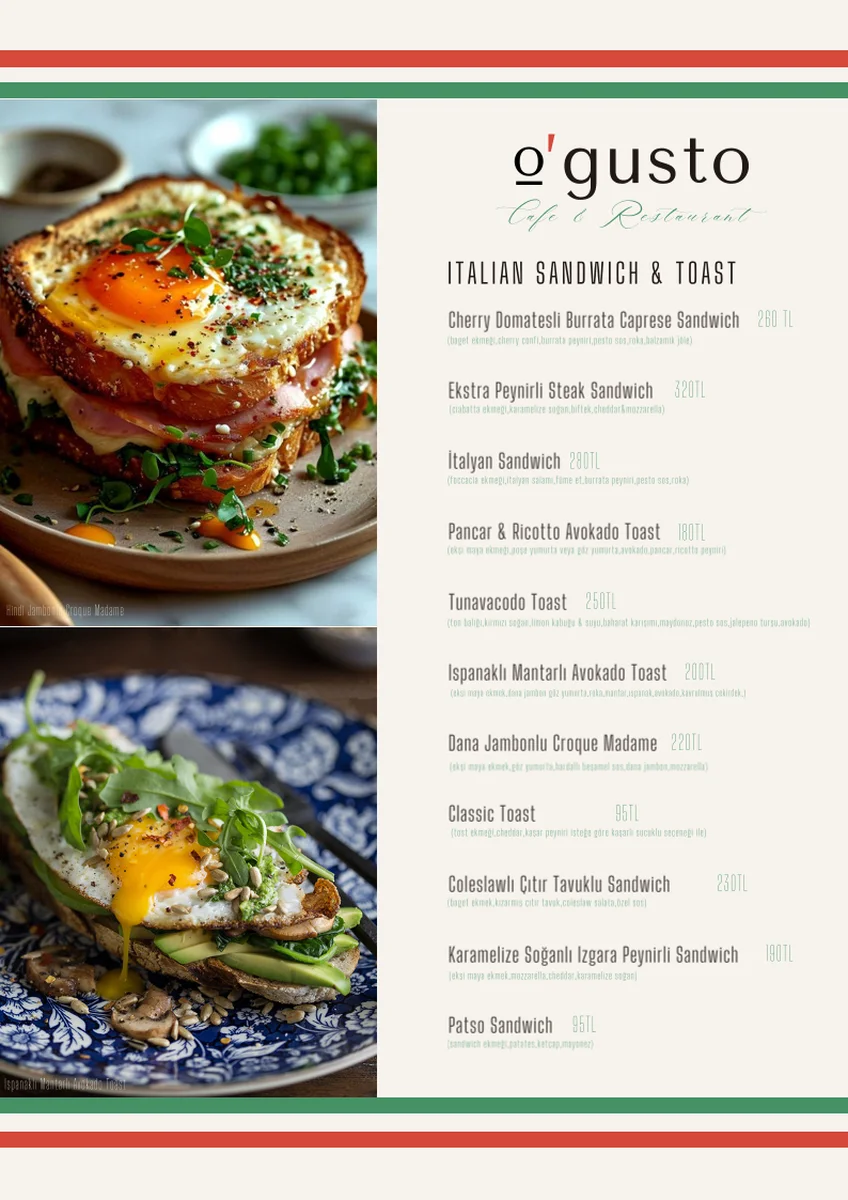 ogusto restaurant - Görsel 9