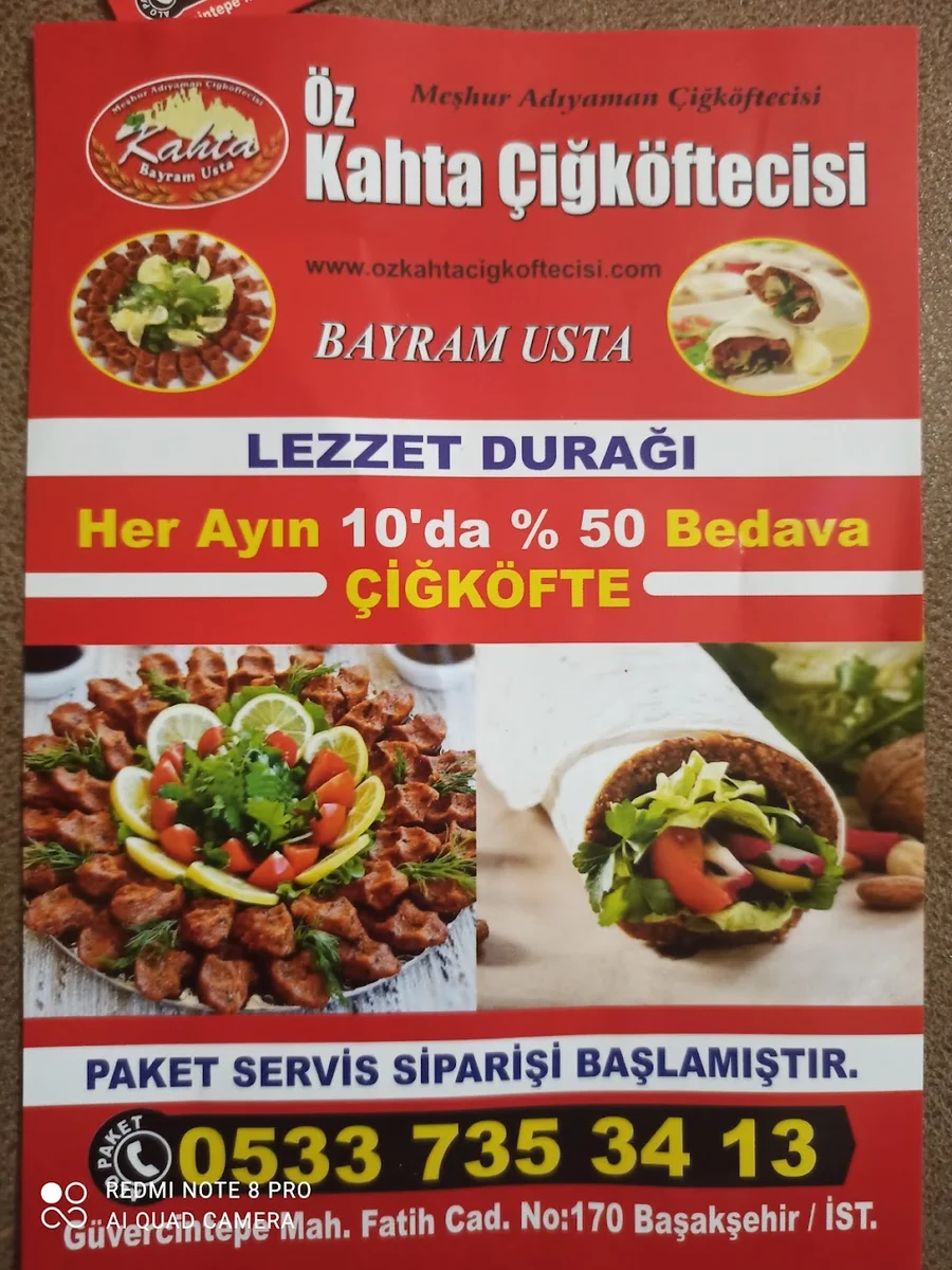 Öz Kahta Çiğköftecisi Bayram Usta - Görsel 7