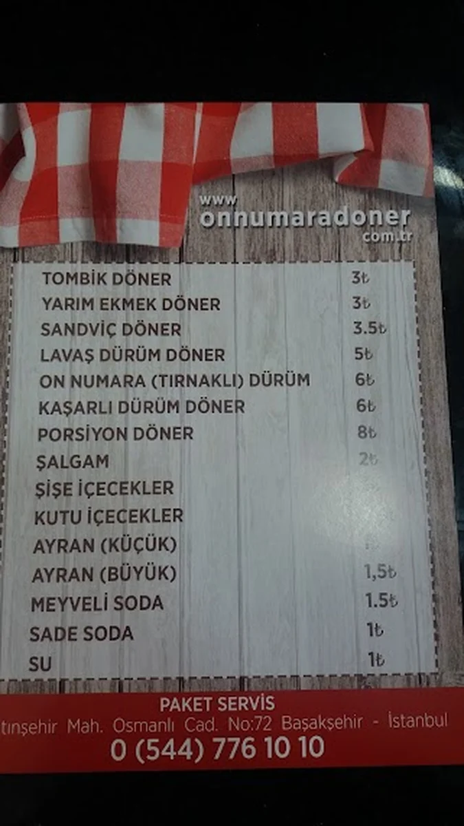 On Numara Doner - Görsel 5