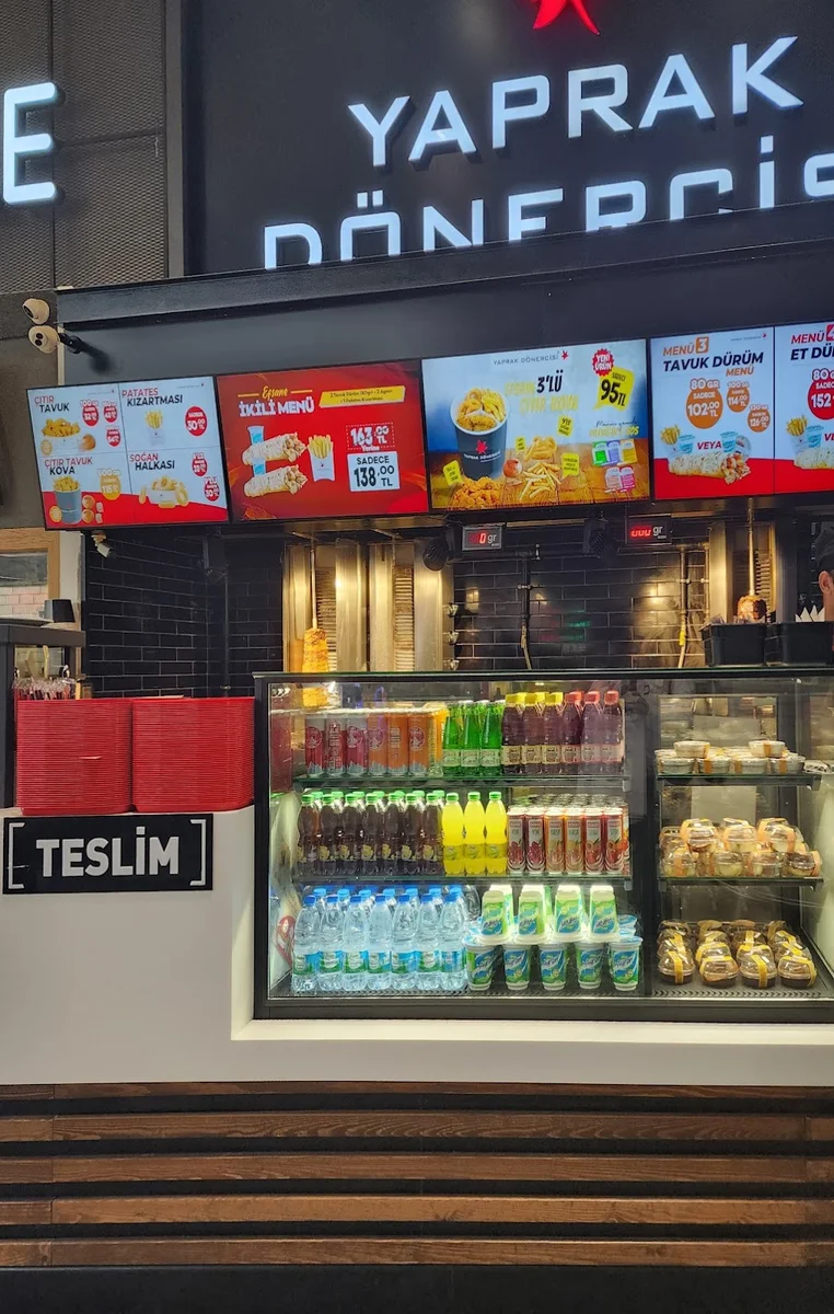 Yaprak Dönercisi Optimum Avm Ataşehir - Görsel 8