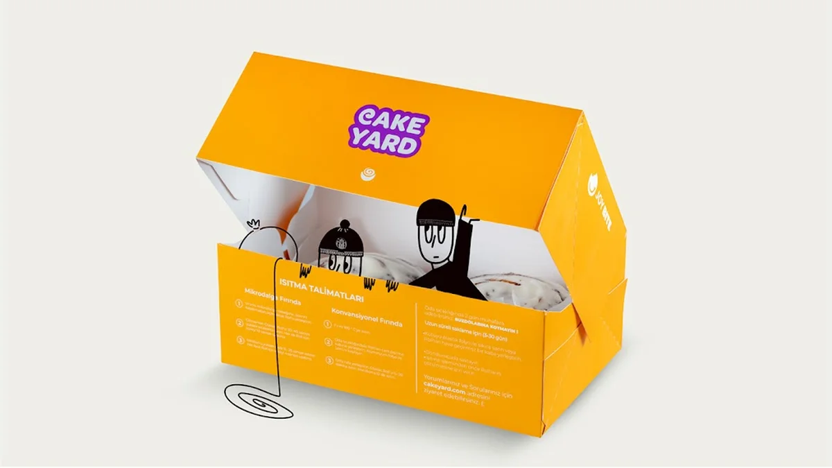 CAKE YARD CINNAMON ROLLS - Görsel 5