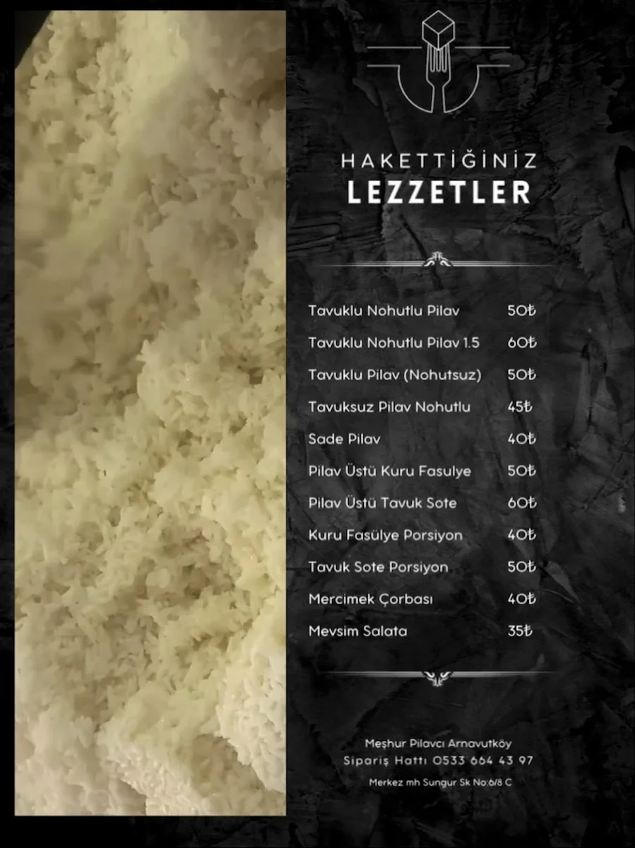 MEŞHUR PİLAVCI ARNAVUTKÖY - Görsel 6