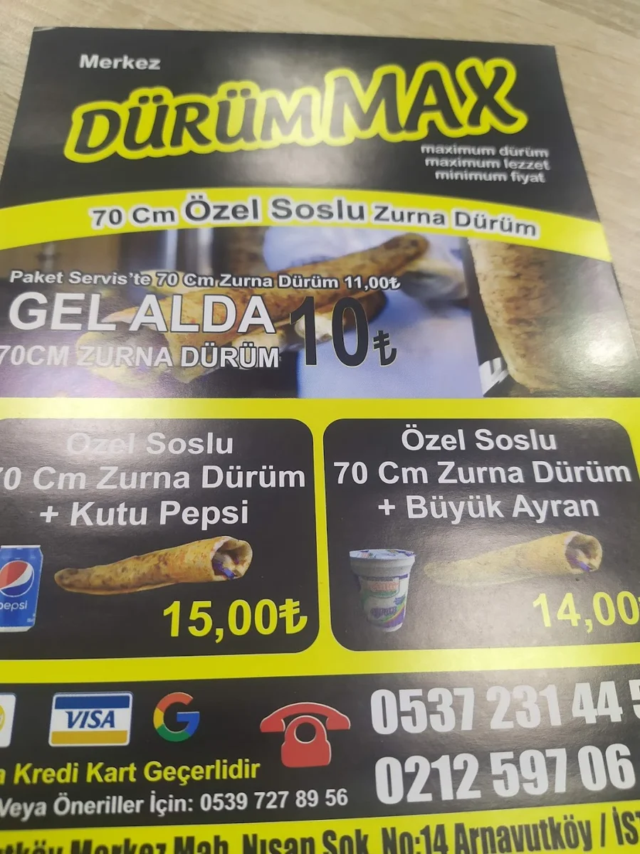 DÜRÜM MAX ZURNA DÜRÜM 3 - Görsel 9