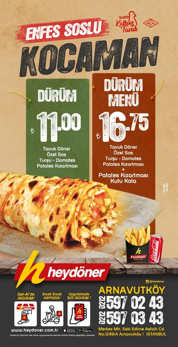 Hey Döner Arnavutköy - Görsel 6