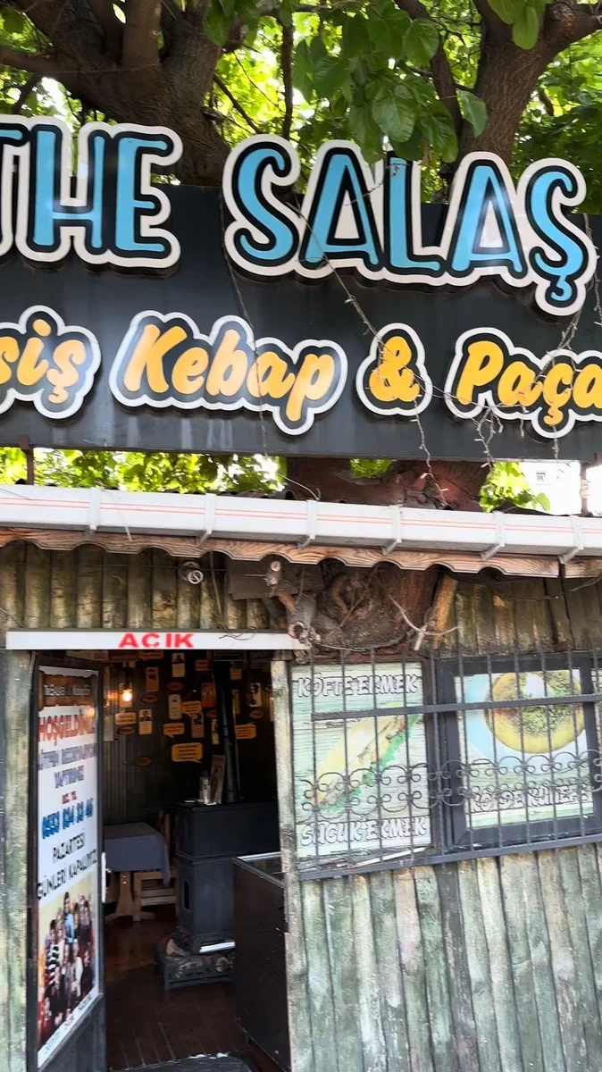 The Salaş ciğer şeftali kebabı (Kebap Evi) - Görsel 1