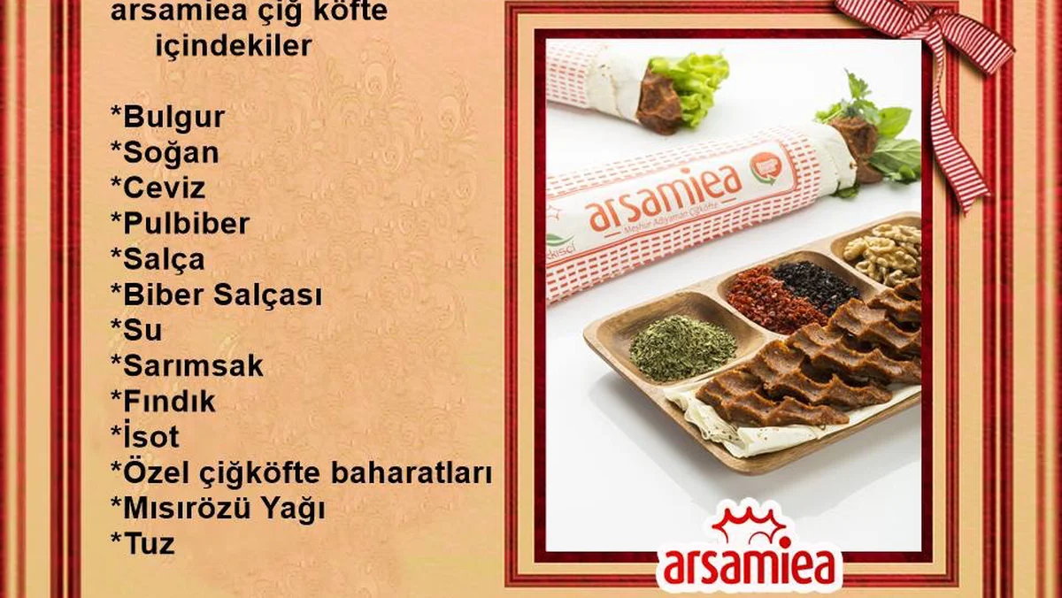 Arsamiea Çiğ Köfte Örnek Mahallesi ( 24 Saat Paket Servis ) - Görsel 4
