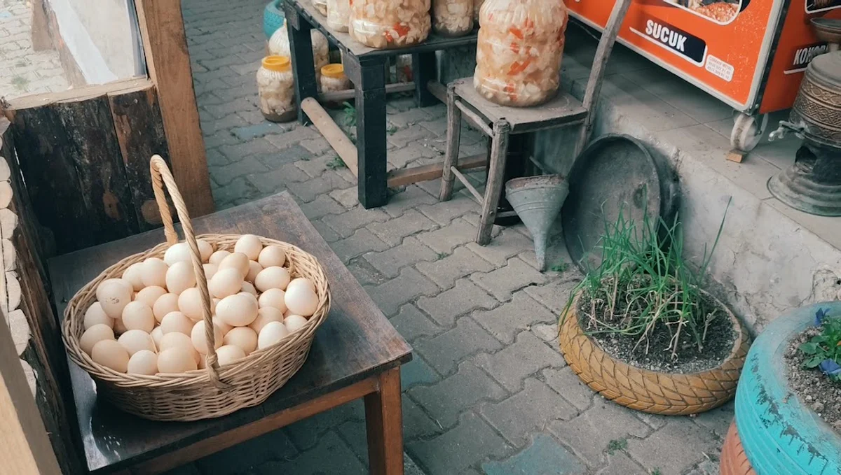 Tahtalı köy evi kokoreç sucuk köfte - Görsel 6