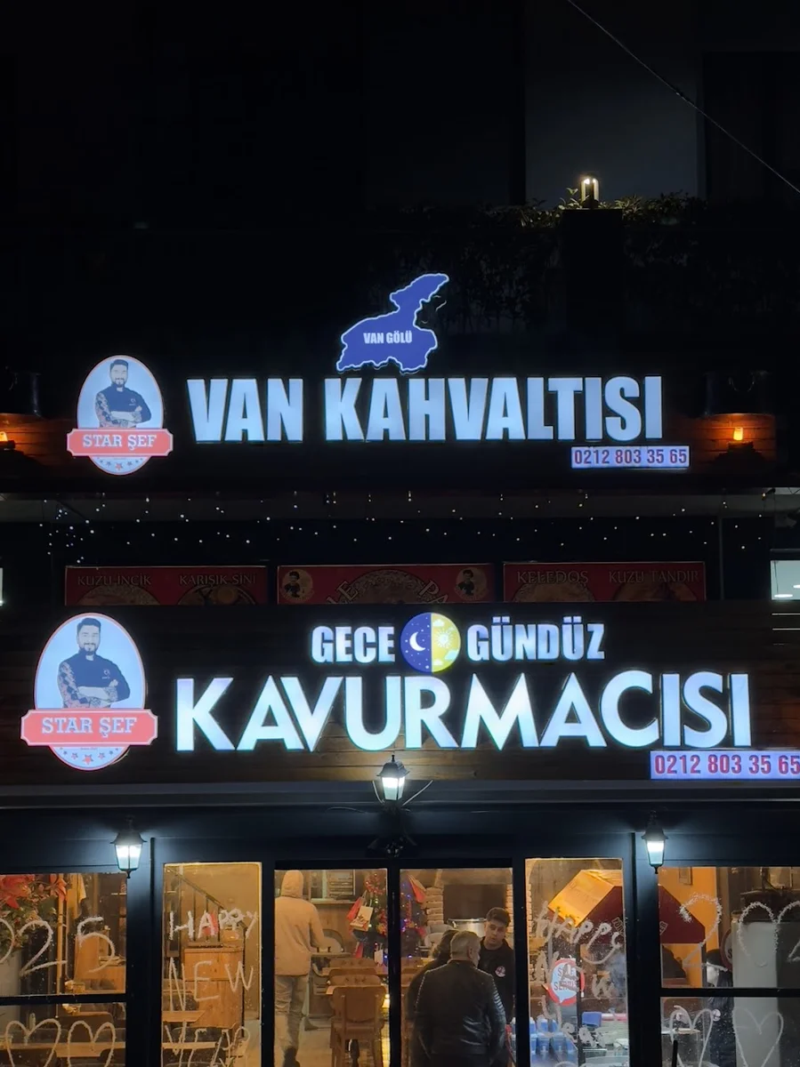Star şef gece gündüz kavurmacı van kahvaltısı restaurant - Görsel 1