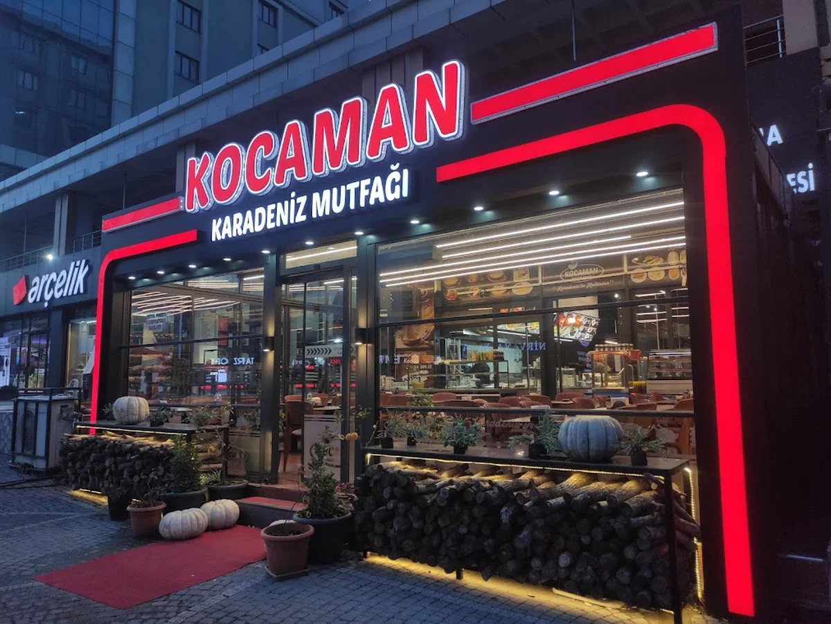 Kocaman Karadeniz Restaurant Kuru Fasülye Trabzon Döneri Pide Kahvaltı Kuymak - Görsel 2