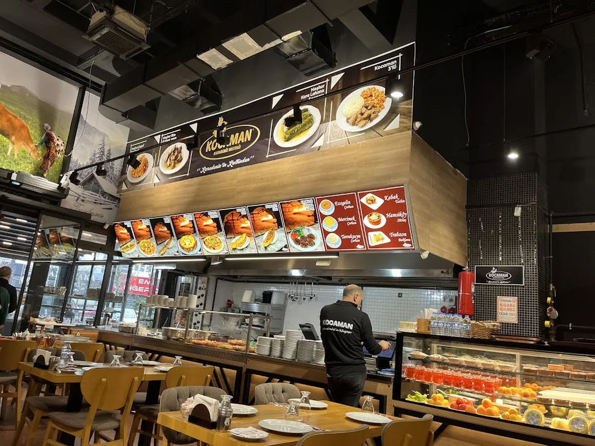 Kocaman Karadeniz Restaurant Kuru Fasülye Trabzon Döneri Pide Kahvaltı Kuymak - Görsel 4