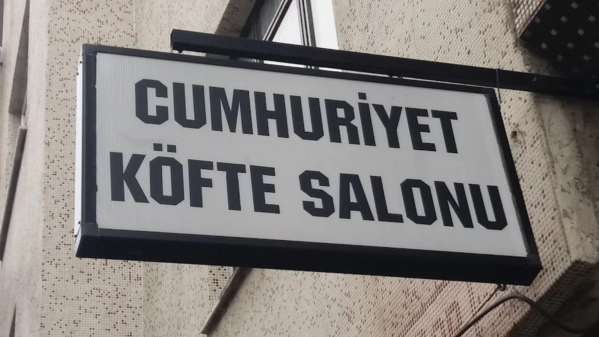 Cumhuriyet Köfte Salonu - Görsel 4