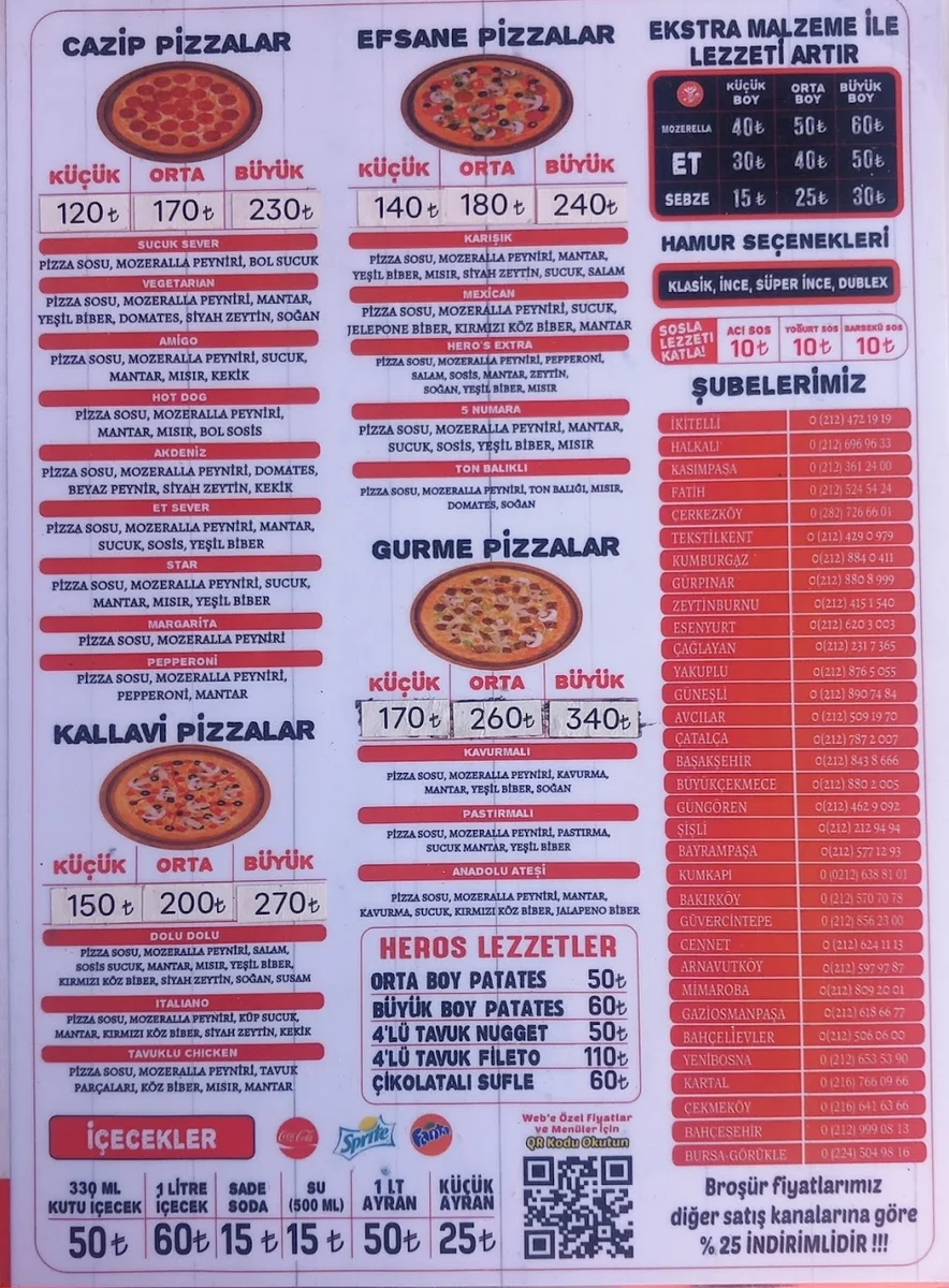 Hero’s Pizza Sancaktepe Şubesi - Görsel 2