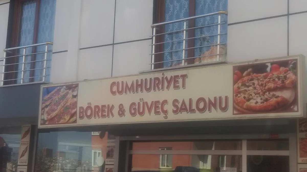 Cumhuriyet Börek Güveç Pide & Pizza Salonu - Görsel 7
