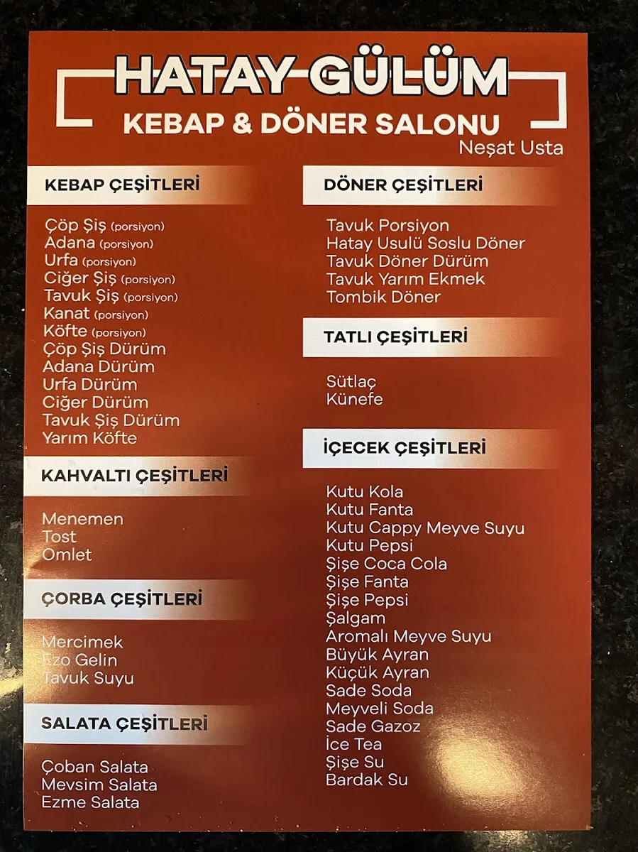 Hatay Gülüm Kebap ve Yemek Salonu - Görsel 2