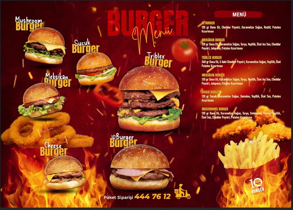 10 Burger - Görsel 8